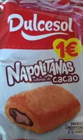 Dulcesol Napolitanas De Cacao 6 Ud