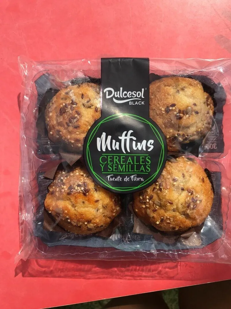 Muffins cereales y semillas