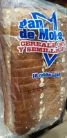 Pan Molde 15 cereales y semillas