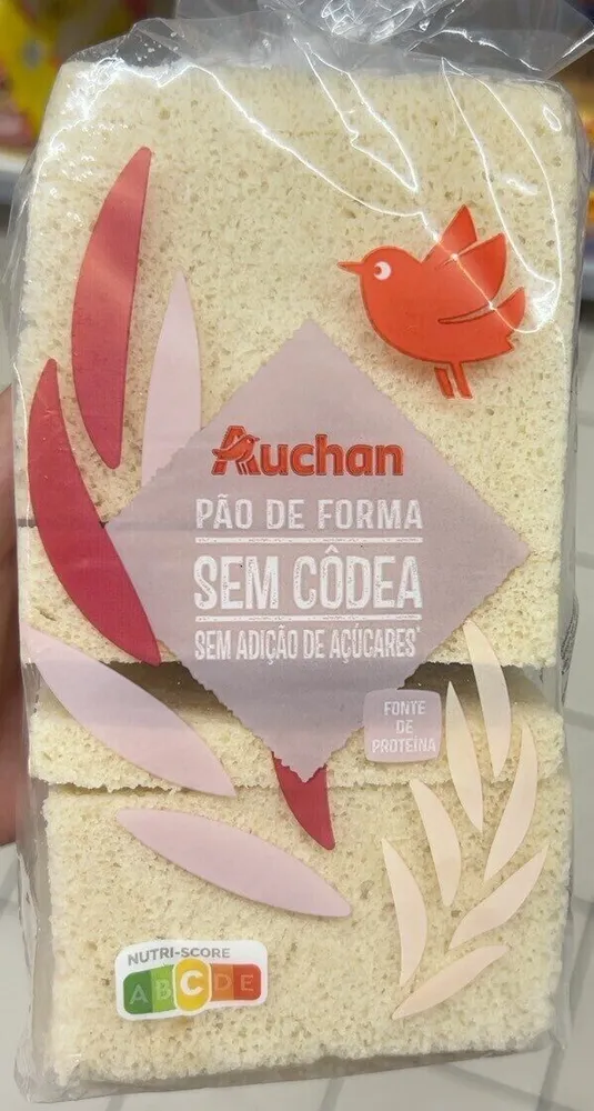 Pão de Forma sem Códea