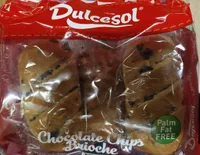 Chocolate chips broche