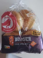Pan Burger con sésamo