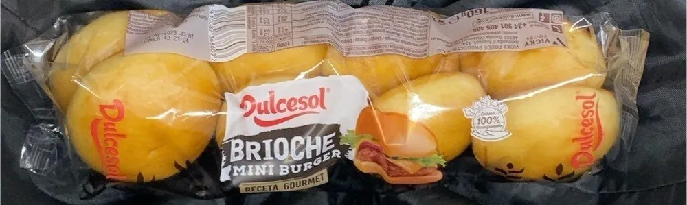 Mini brioche burger