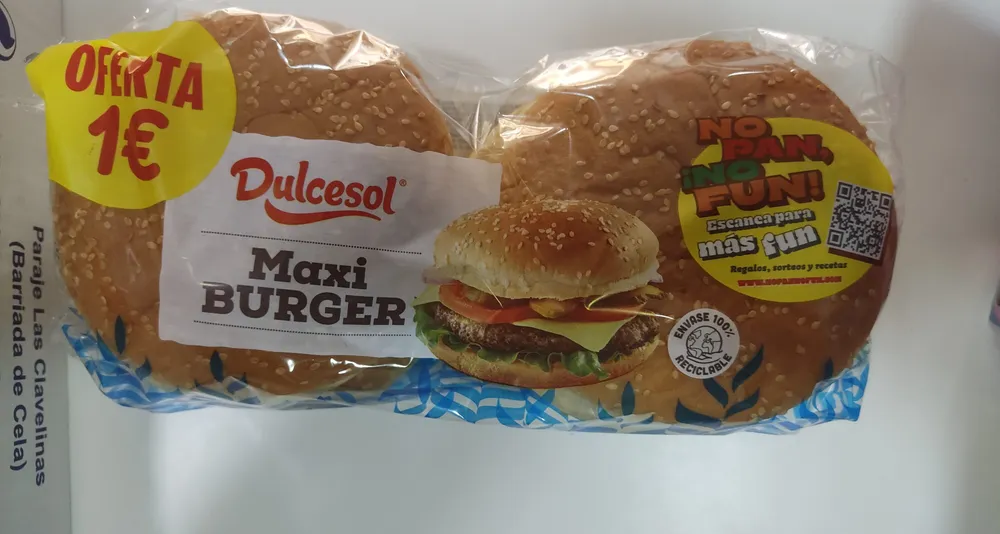 Pan maxi burger