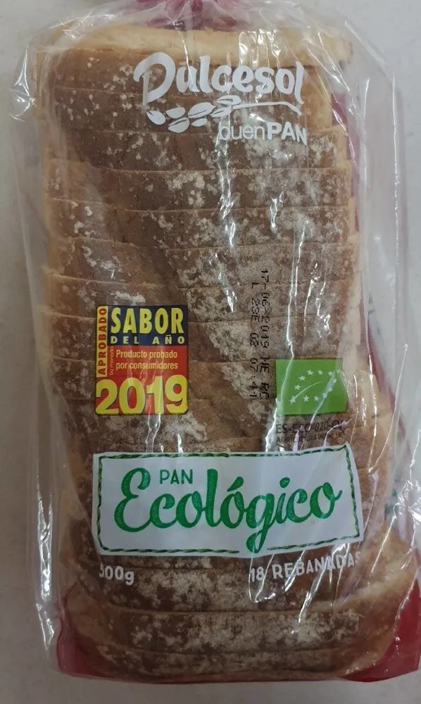 Pan de molde ecológico