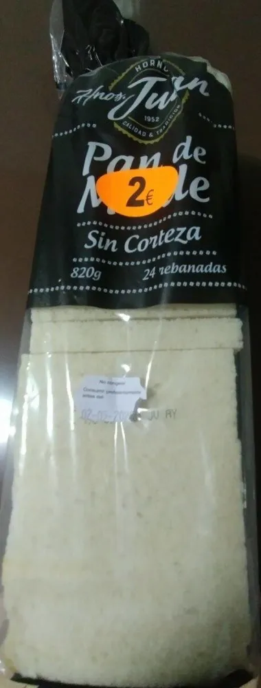 Pan molde Son corteza