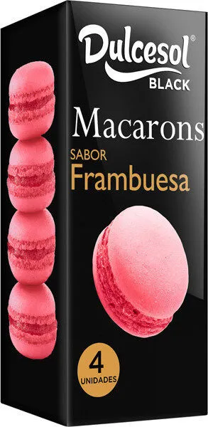 Macarons sabor frambuesa