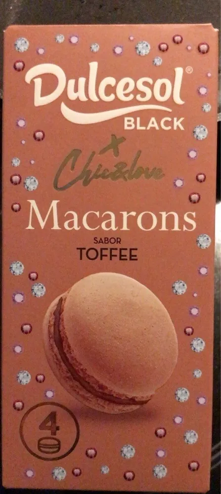 Macarons sabor toffee