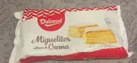 Miguelitos rellenos de crema