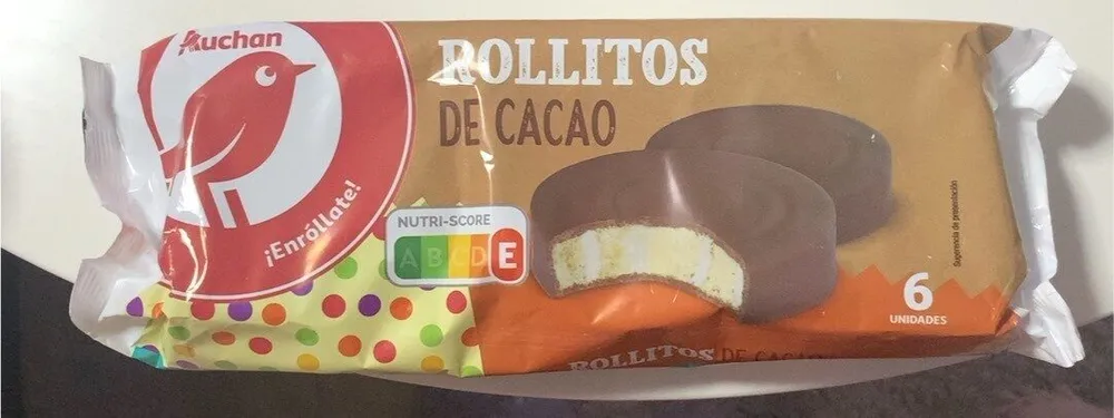 Rollitos de cacao