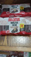 Bracitos cacao rellenos de trufa