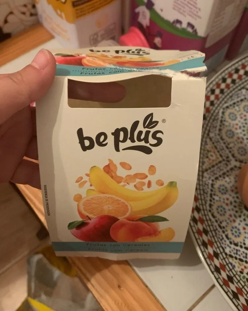 Frutas con cereales