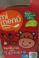 Potito verduras con ternera