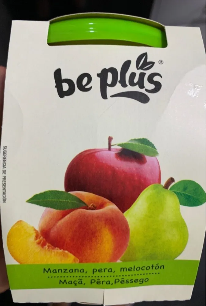 Be plus puré de frutas