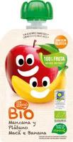 Bio manzana y plátano