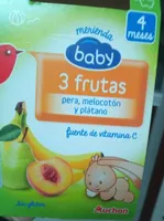 Merienda baby 3 frutas