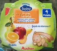 Merienda frutas variadas