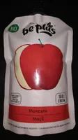 Bolsita de manzana ecológica fruta sin gluten bolsita