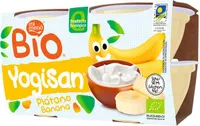 Bio yogisan plátano sin gluten ecológico
