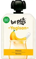 Bio yogisan plátano y yogur sin gluten ecológico bolsita