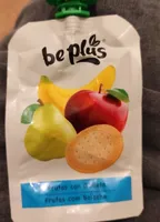 Frutas con galleta