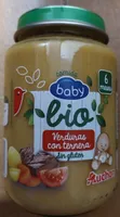 Baby bio verduras con ternera