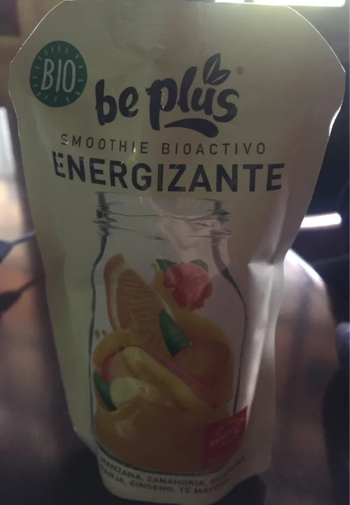 Bio smoothie bioactivo energizante ecológico