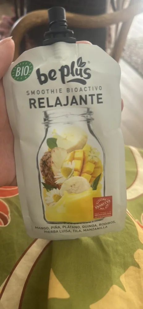 Bio smoothie bioactivo relajante ecológico con