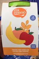 Frutas con cereales