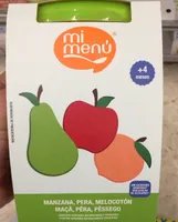 Manzana, pera, melocoton