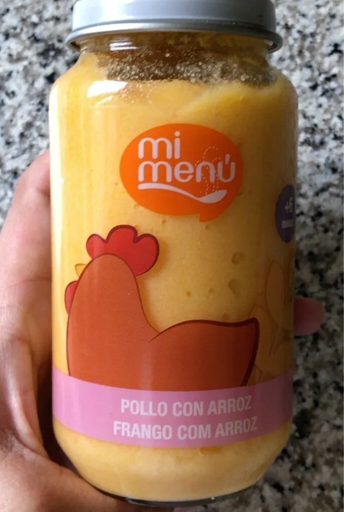 Potito pollo con arroz