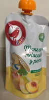 Bolsita manzana, melocotón y pera