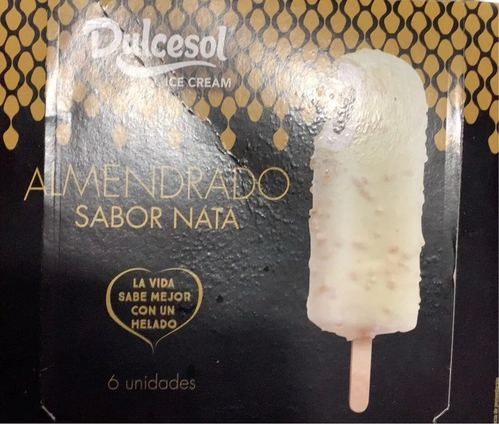 Almendrado sabor nata