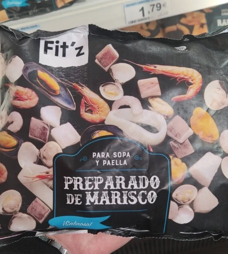 Preparado de marisco