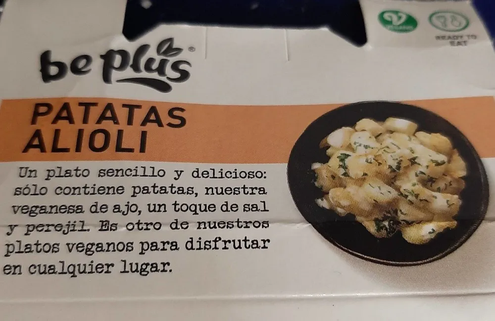 Patatas alioli