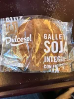 Galleta de soja integral con fructosa
