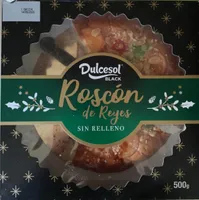 Roscón de reyes sin relleno