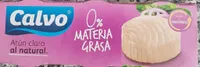 Atún claro al natural 0% materia grasa