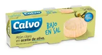 Atún claro en aceite de oliva bajo en sal