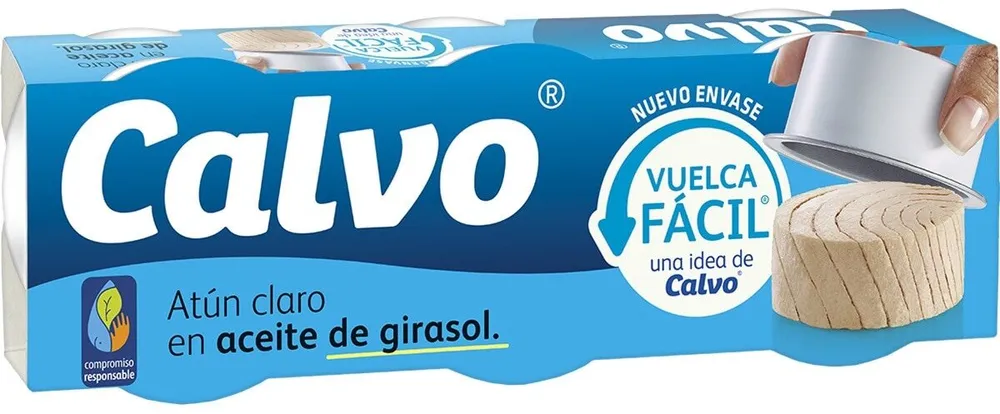 Atún claro en aceite de girasol