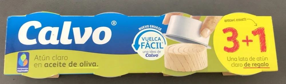 Atún claro en aceite de oliva