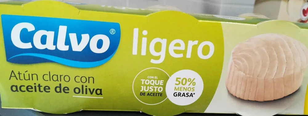 Atún claro aceite de oliva Ligero