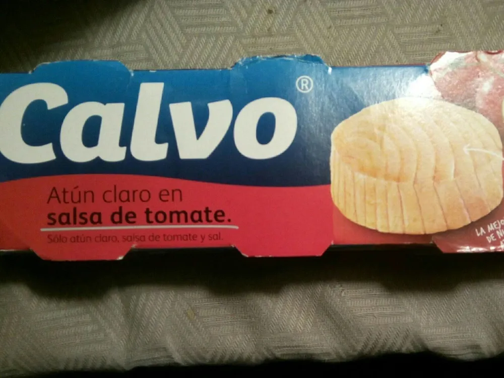Atún claro en salsa de tomate