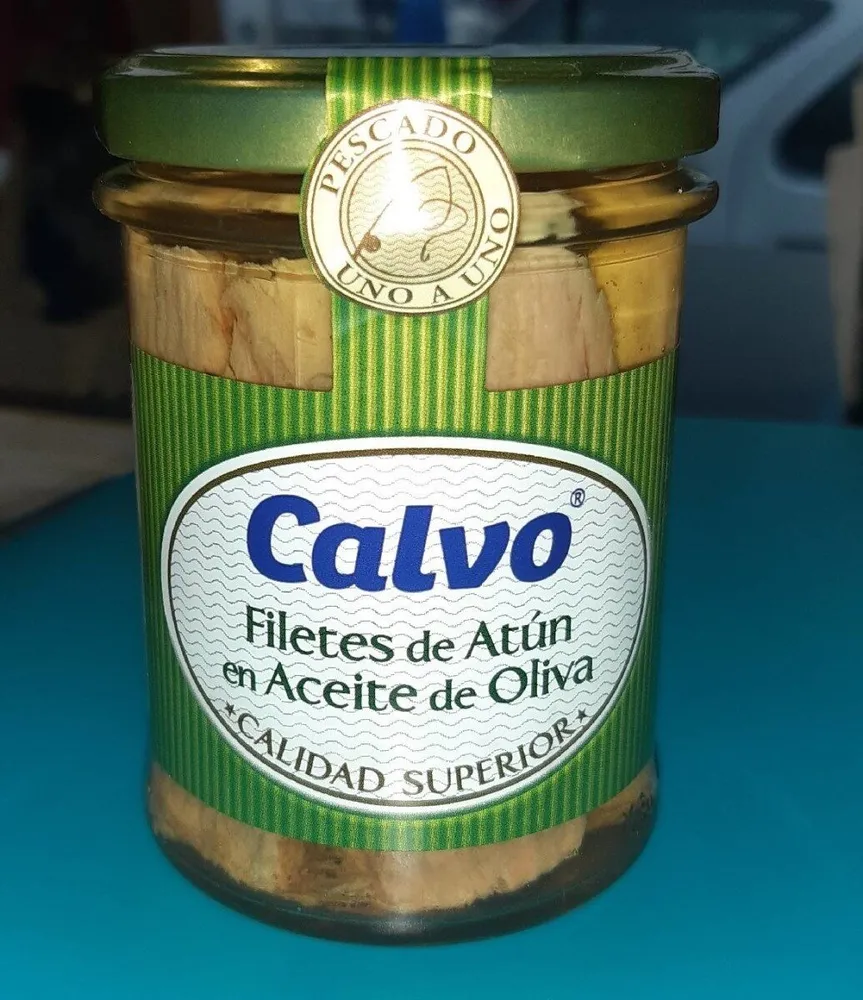 Filetes de atún en aceite de oliva