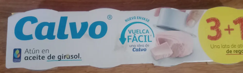 Atún Calvo en aceite de girasol