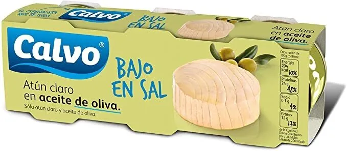 Atún bajo en sal