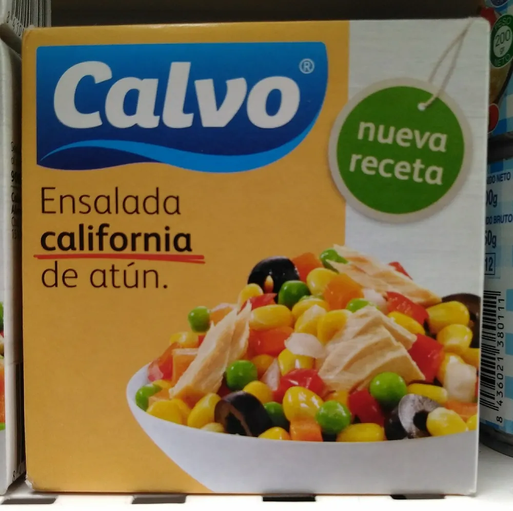 Californian Tuna Salad Calvo