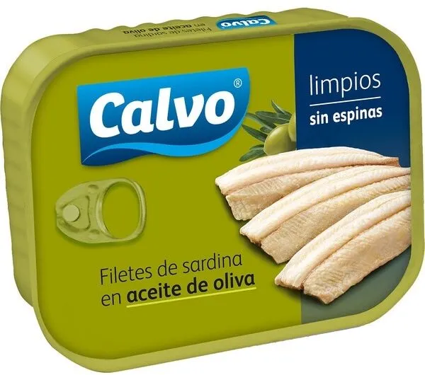 Filetes de sardina en aceite de oliva
