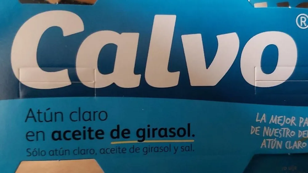 Atún claro en aceite de girasol