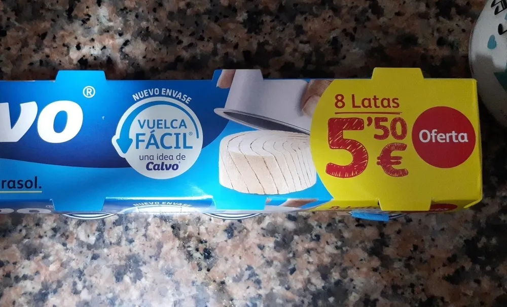 Atun calvo aceite girasol